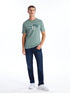 LC Waikiki Crew Neck Short Sleeve Printed Combed Cotton Men's T-shirt